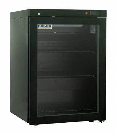 Шкаф холодильный DM102-BRAVO черный с замком, Polair